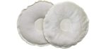 Bamboobies Nursing Therapy Pillow for Breastfeeding | 1 Pair |Soothing Heating Pad or Cold Compress | With Flaxseed | Perfect Baby Shower Gifts