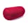 Cushie Pillows 7 inches x 12 inches Microbead Bolster Squishy/Flexible/Hypoallergenic/Extremely Comfortable Roll Pillow - Red
