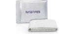 Nasafes 100% Raw Cotton - White Earthing Sheet