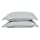 HPD Half Price Drapes CCJ-SLVPC-ST 100% Cotton Pillow Case with Aloe Vera Treatment (2 Pieces), 20 X 30, Silver