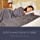 Hiseeme Soft Weighted Blanket 15lbs for Adult (48''x72'', Twin Size) Cotton with Glass Beads - Dark Grey