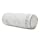 Kingnex Firm Shredded Latex Pillow for Knee/Leg - Full Moon Bolster Cylinder Pillow for Sleeping on Side or Back - 18x6 - Removable Bamboo Cover