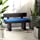 AmazonBasics Outdoor Patio Bench Cushion - 45 x 18 x 2.5 Inches, Blue