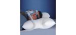 Blue Chip Medical CPAP Pillow for Back OR Side Sleepers, Ultra-Soft CPAP Pillow CASE Included Made in USA.
