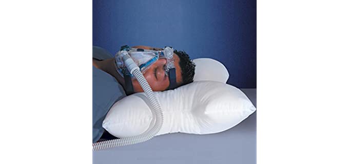Blue Chip Medical CPAP Pillow for Back OR Side Sleepers, Ultra-Soft CPAP Pillow CASE Included Made in USA.