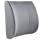 DMI Lumbar Support Pillow for Office or Kitchen Chair, Car Seat or Wheelchair Comes with Removable Washable Cover and Firm Insert to Ease Lower Back Pain and Discomfort While Improving Posture, Gray