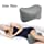 ESSORT Contour Knee Pillow for Side Sleepers, Orthopedic Memory Foam Leg Pillow for Sleeping, Spine Alignment for Sciatica Relief, Back Pain, Leg Pain, Hip Joint Pain, Pregnancy (Gray)