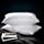 L LOVSOUL Hungarian Goose Down Pillow,White Down Pillow Queen Size Pillow for Sleeping,100% Egyptian Cotton Cover 1200 Thread Count Bed Pillow for Side Sleeper,Back Sleeper (Queen Down Pillow-2 Pack)