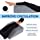 Leg Elevation Pillow - with Full Memory Foam Top, High-Density Leg Rest Elevating Foam Wedge- Relieves and Recovers Foot and Ankle Injury, Leg Pain, Hip and Knee Pain, Improves Blood Circulation, Grey