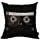 Mugod Retro Audio Cassette Throw Pillow Music Record Player Low Noise 80s Plastic Tape Cotton Linen Square Cushion Cover Standard Pillowcase 18x18 Inch for Home Decorative Bedroom/Living Room/Car