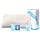 Snuggle-Pedic Supreme Plush Ultra-Luxury Hypoallergenic Bamboo Shredded Gel-Infused Memory Foam Pillow Combination with Adjustable Fit & Zipper Removable Kool-Flow Cooling Pillow Cover (King)