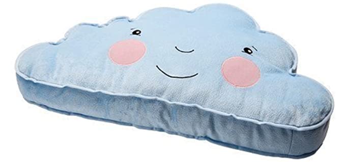 FJADERMOLN Ikea - Blue Smiling Cloud Pillow