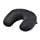 Lewis N. Clark Mood Neck Pillow, Microbead Pillows, Airplane Pillow and Cervical Neck Pillow for Kids + Adults, Travel Pillow with Neck Support, Charcoal