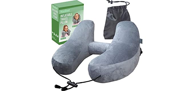 NaoBest Soft - Adjustable Travel Neck Pillows