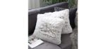 Uhomy Luxury - Ombre Faux Fur Pillow Covers