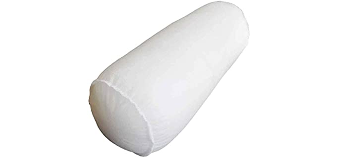 Mybecca Polyester - Decorative Bolster Pillow Inserts
