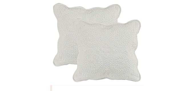 Boryard White - Subte Embroidered Pillow Covers