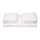 Better Sleep Pillow Goose Down Pillow – Patented Arm-Tunnel Design Improves Hand And Arm Circulation – Neck Pain Relief – Perfect Side and Stomach Sleeper Pillow - Bed Pillow, White
