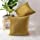 MERNETTE Pack of 2, Velvet Soft Decorative Square Throw Pillow Cover Cushion Covers Pillow case, Home Decor Decorations for Sofa Couch Bed Chair 18x18 Inch/45x45 cm (Grass Yellow)