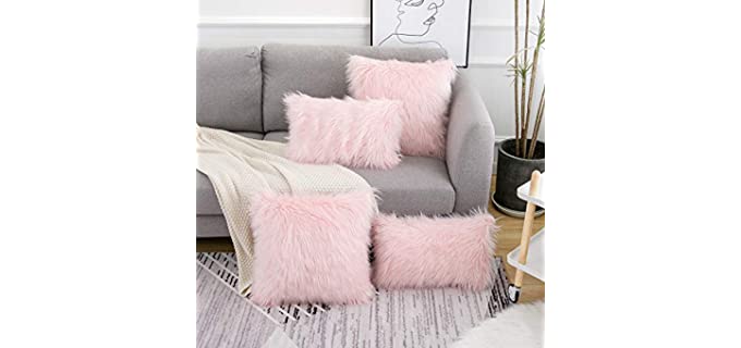 Faux Fur Pillow Cover - Pillow Click