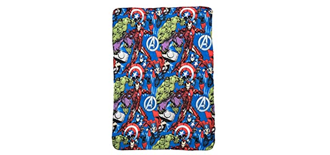 UPD Colorful - Avengers Plush Blanket