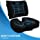 Everlasting Comfort Memory Foam Seat Cushion and Lumbar Pillow Combo - Gel Infused and Ventilated - Back Pain Relief