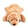 Extra Large Stuffed Dog Hugging Toy-Giant Sleeping Plush Body Pillow for Kids, Adults-Ideal for Bedroom Bed, Valentine’s Day Gift- 35 by 15 Inches Big, Brown, Fluffy and Soft-For Boys, Girls