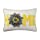JWH 3D Sunflower Accent Pillow Case Wool Handmade Cushion Cover Decorative Stereo Pillowcase Home Bed Living Room Office Chair Couch Decor Gift 14 x 20 Inch Linen Yellow Gray Plaid