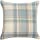 McAlister Textiles Heritage Pillow Case | 17 x 17 Inches | Duck Egg Blue Tartan Plaid Check Decorative Wool Feel Throw Scatter Sofa Cushion 43x43cm