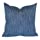 Kdays Cute Distressed Jean Denim Farmhouse Throw Pillow Cover Ivory Blue Decorative Cotton Ticking Stripe Pillowcase Cozy Sofa Western Wash Details Couch Square Cushion Cover 20x20 Inches