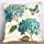 LuckyCow Set of 4 Farmhouse Decorative Throw Pillow Covers Vintage Orchid Theme Butterfly Bird Pillows Cover Holiday Decor Home Car Bedding Cushion Cover Cotton Linen 18x18 Inch
