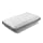 Coolux Memory Foam Pillow - Sleeping Pillow for Back, Stomach, Side Sleepers - Contour Bed Pillows for Neck and Shoulder Pain Relief (White, Height: 4 inch)