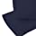 Pure Organic Cotton Navy Percale Weave Pillow Case Set, 2 Piece Set, Standard Size(20