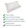 2pcs Grounding Pillow Case Silver Conductive， RF/EMF Protection, Better Sleep, Less Pain and Inflammation