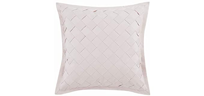 Charisma Square Basketweave - Cotton Sateen Decorative Pillow
