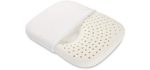 Imported Natural Latex Pillow Baby Fixed Head Pillow 0-2 Years Old 94% Latex Content