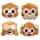 Speak No Evil - Wise Monkey Pillows Emoji Soft Plush