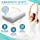 Bed Pillows for Sleeping, Ventilated Gel Memory Foam Contour Pillow, Ergonomic Cervical Pillow for Back, Stomach, Side, Back Sleeper - Washable Removable Cover, Standard Size