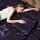 Black Moon and Star Futon Mattress, Japanese Floor Mattress Folding Tatami Floor Mat Portable Camping Mattress Kids Sleeping Pad Floor Lounger Couch Bed, Thickness：8CM, Queen Size