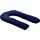 Comfort-U Total Body Pregnancy Support Pillow with Navy Plush Cover. Full Size. Comfort U Total Body Support.