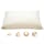 ComfyComfy Premium Buckwheat Pillow, Queen Size (20” x 30”), Comes with Extra 2 lb of USA Grown Buckwheat Hulls to Customize for Comfort, Made from Durable Organic Cotton Twill