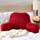 Greendale Home Fashions Duck Cotton Bed Rest Pillow, Crimson