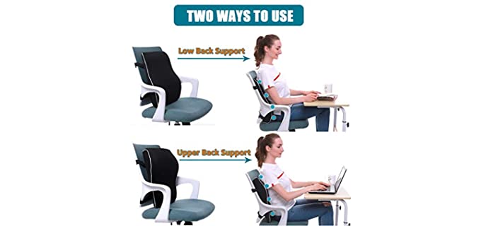 The Best Travel Lumbar Pillow - Pillow Click