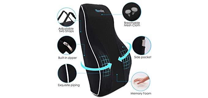 The Best Travel Lumbar Pillow - Pillow Click