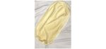 Therapist’s Choice Jackson Roll Zip on Pillowcase (Pillow case only, Does not Include The Pillow) (Yellow Velour)
