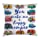 Ambesonne Camper Throw Pillow Cushion Cover, You Make Me Happy Camper Motivational Words with Caravans Retro Style Travel Graphic, Decorative Square Accent Pillow Case, 20