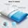BedStory Memory Foam Pillow Medium Firm, Gel Foam Pillows for Sleeping Standard Size, Orthopedic Bed Pillows for Neck Pain Relief - Stomach Back or Side Sleepers, Ventilated Holes Design
