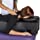 EARTHLITE Pregnancy Massage Cushion & Headrest - Full Body Pregnancy Bolster / Ideal After Breast Surgery & Lower Back Pain, Black