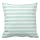 Emvency Throw Pillow Cover Stripes Seersucker Mint Green White Striped Lines Beautiful Stripe Decorative Pillow Case Home Decor Square 18 x 18 Inch Pillowcase