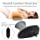 Heated Lumbar Support Pillow for Sleeping Memory Foam Lumbar Stretch Pillow with Heating Pad for Lower Back Pain Relief Suit for Seniors Pregnant Time and Temperature Adjustable USB (Dark Grey)